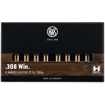 Патрон для нарезного оружия RWS (.308 Win.) доступен в нашем магазине