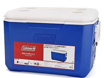 Термоконтейнер COLEMAN Мод. POLYLITE 48QT — портативный холодильник или кулер для кемпинга в Алматы
