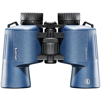 Бинокль BUSHNELL Мод. H2O 12X42 DARK BLUE BaK-4 PORRO PRISM для охоты и туризма в Алматы, Казахстан