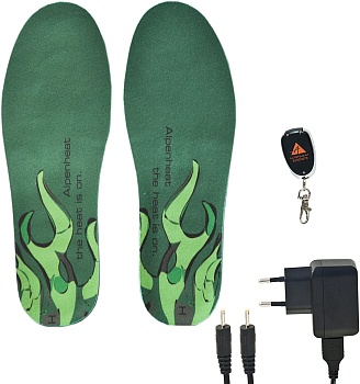 Стельки ALPENHEAT с подогревом Мод. WIRELESS HOTSOLE — описание, характеристики, бренд | KORGAN.KZ