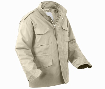 Куртка ROTHCO Мод. M-65 (Khaki) — одежда для охоты, рыбалки и города | KORGAN Алматы