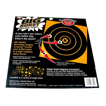Мишени (клеящиеся) BIRCHWOOD Мод. BB8-25 BIG BURST (ассортимент: 10,16-20,32см) (150шт) для спортивной стрельбы в Алматы, Казахстан