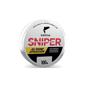 Леска SALMO Мод. SNIPER CLEAR — леска для рыбалки, плетёнка, флюорокарбон | Алматы, Казахстан