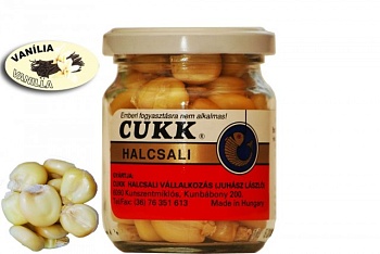 Кукуруза CUKK GOLIAT (аромат ванильный-натуральная)(220мл.-125г.) — приманки, бойлы, пеллетс | Алматы, Казахстан