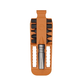 Набор бит LEATHERMAN Мод. BIT KIT DRIVER SILVER №3 ORANGE для охоты и туризма в Алматы, Казахстан