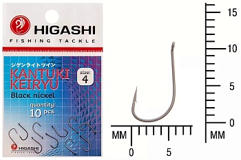 Крючки HIGASHI Мод. KANTUKI KEIRYU #4 — рыболовный крючок, различными формами и размерами | Алматы, Казахстан
