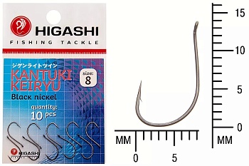 Крючки HIGASHI Мод. KANTUKI KEIRYU #8 — рыболовный крючок, различными формами и размерами | Алматы, Казахстан