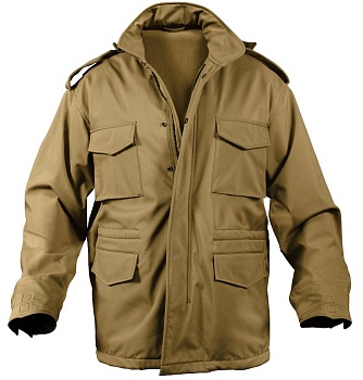 Куртка ROTHCO Мод. M-65 SOFTSHELL (Coyote Brown) — одежда для охоты, рыбалки и города | KORGAN Алматы