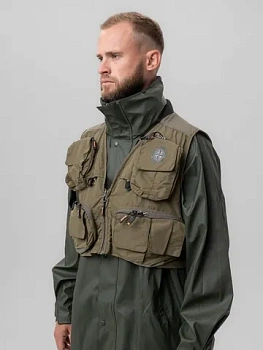 Жилет разгрузочный Remington Comfortable Fishing Dark Olive для рыбалки и охоты в Алматы, Казахстан