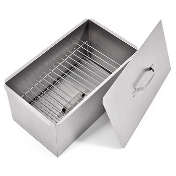 Коптильня двухъярусная 480х280х270 — гриль, барбекю или мангал для кемпинга и туризма в Казахстане