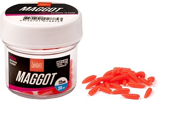 Искусственная насадка LUCKY JOHN Мод. PRO SERIES MAGGOT RED — аксессуары для зимней рыбалки, ящики, чехлы, санки | Алматы, Казахстан