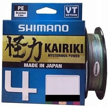 Шнур SHIMANO KAIRIKI 4 MULTI — леска для рыбалки, плетёнка, флюорокарбон | Алматы, Казахстан