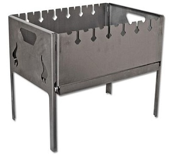 Мангал Крепыш — гриль, барбекю или мангал для кемпинга и туризма в Казахстане