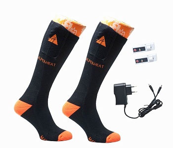 Носки ALPENHEAT с подогревом Мод. FIRE-SOCKS COTTON — описание, характеристики, бренд | KORGAN.KZ