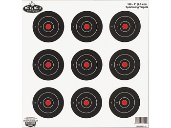 Мишени (бумажные) BIRCHWOOD Мод. RAPID FIRE 3" для спортивной стрельбы в Алматы, Казахстан