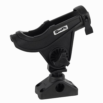 Держатель для удочки SCOTTY Мод. BAITCASTER BLACK — держатели и крепления для удочек, рыбалка | Алматы, Казахстан