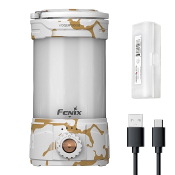 Фонарь FENIX Мод. CL26R PRO белый мрамор — налобные, ручные и кемпинговые фонари | Алматы, Казахстан