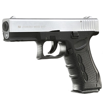 Газовый пистолет ZORAKI Мод. 917-TD MATTE CHROME — купить газовые пистолеты в Алматы | Доставка по Казахстану