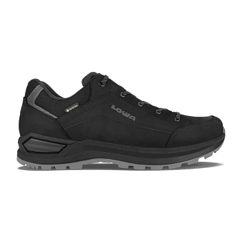 Ботинки RENEGADE EVO GTX LO black\graphite LOWA — характеристики, материалы и назначение | KORGAN.KZ