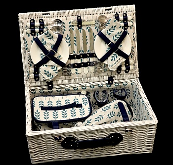 Корзина для пикника ZHIQUAN Мод. ZQ1-3800 на 4 персоны — туристические аксессуары и снаряжение для кемпинга в Алматы, Казахстан