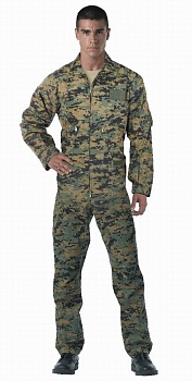 Комбинезон ROTHCO Мод. FLIGHT (Woodland Digital Camo) — технические характеристики, материалы, бренд | KORGAN.KZ