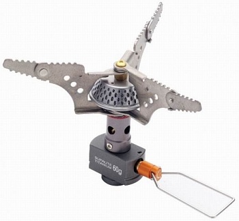 Плитка газовая KOVEA Мод. SUPALITE TITANIUM (от 230г/450г) — газовая горелка или лампа для туризма и кемпинга в Казахстане