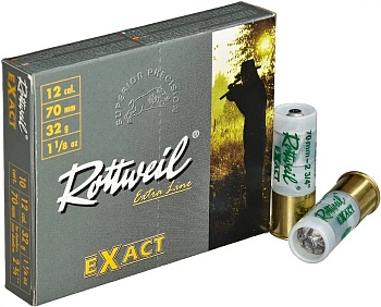  Патрон для гладкоствольного оружия ROTTWEIL-Exact (пуля)(12/70)(32г) в Алматы | Казахстан | Корган Центр | KORGAN