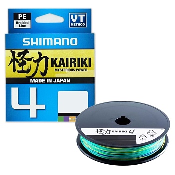 Шнур SHIMANO KAIRIKI 4 MULTI — леска для рыбалки, плетёнка, флюорокарбон | Алматы, Казахстан