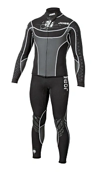 Гидрокостюм JOBE Мод. LONG JOHN JACKET SECURE BLACK (неопрен - 5мм) — купить в Алматы | KORGAN.KZ