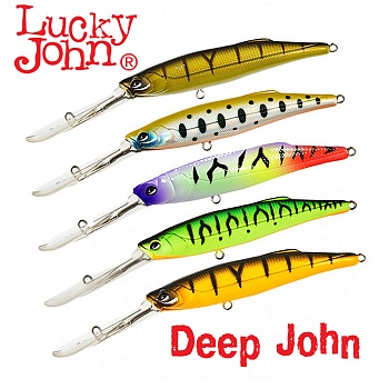 Воблер LUCKY JOHN Мод. DEEP JOHN 015 — приманки, бойлы, пеллетс | Алматы, Казахстан