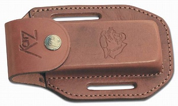 Кожаный чехол KATZ для складных ножей (10,8 - 13,3см) для ножей в Алматы, Казахстан
