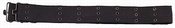 Ремень ROTHCO Мод. G.I. STYLE CANVAS PISTOL (Black) — технические характеристики, материалы и назначение | KORGAN