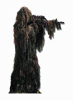Маскировочный костюм ROTHCO Мод. GHILLIE-FLAGE (Woodland Camo) — одежда для охоты, рыбалки и города | KORGAN Алматы