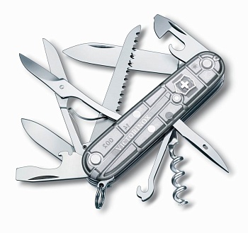 Купить Складной нож VICTORINOX Мод. HUNTSMAN SILVER TECH в Алматы — магазин Korgan Center | Казахстан | Доставка во все регионы