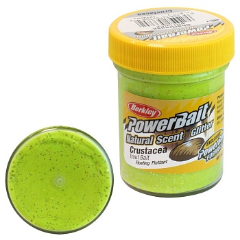 Паста BERKLEY POWERBAIT NATURAL GLITTER TROUT BAIT — приманки, бойлы, пеллетс | Алматы, Казахстан