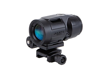 Увеличитель для коллиматора SIG-SAUER Мод. JULIET3-MICRO 3x22 BLACK (кронштейн QR для шины PICATINNY/WEAVER) для охоты в Алматы, Казахстан