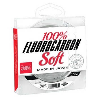 Леска LUCKY JOHN FLUOROCARBON SOFT — леска для рыбалки, плетёнка, флюорокарбон | Алматы, Казахстан