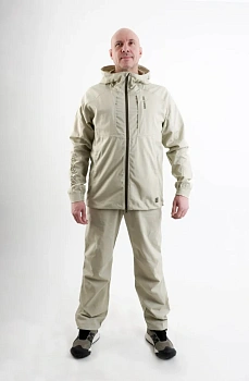 Костюм летний NOVATEX "Оазис" ТМ GRAYLING +25°C (тк.хлопок/лен)(песочный) — одежда для охоты, рыбалки и города | KORGAN Алматы