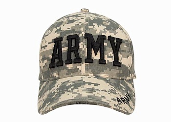Кепка ROTHCO Мод. DELUXE LOW PROFILE INSIGNIA "ARMY" (A.C.U. Digital Camo) — характеристика, материалы и назначение | KORGAN.KZ