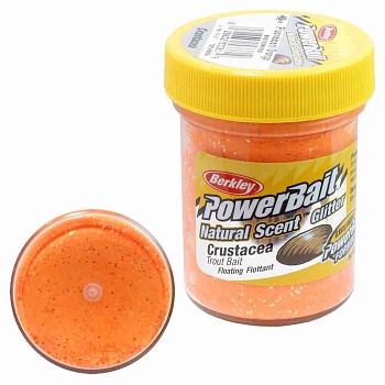 Паста BERKLEY POWERBAIT NATURAL GLITTER TROUT BAIT — приманки, бойлы, пеллетс | Алматы, Казахстан