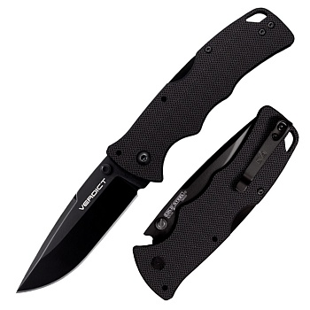 Купить Складной нож COLD STEEL Мод. VERDICT SPEAR BLACK в Алматы — магазин Korgan Center | Казахстан | Доставка во все регионы