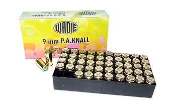 Холостой патрон WADIE (9mm P.A) купить в Алматы