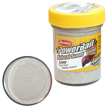 Паста BERKLEY POWERBAIT NATURAL GLITTER TROUT BAIT — приманки, бойлы, пеллетс | Алматы, Казахстан
