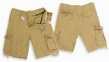 Шорты ROTHCO Мод. VINTAGE INFANTRY UTILITY (Khaki) — технические характеристики, материалы, бренд | KORGAN.KZ