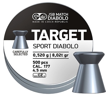 Пульки JSB Мод. DIABOLO TARGET SPORT купить в Алматы | Магазин Корган Центр