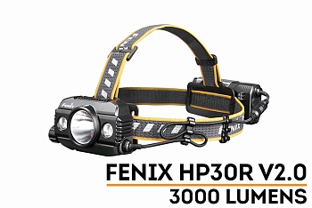 Фонарь FENIX Мод. HP30R V2.0 — налобные, ручные и кемпинговые фонари | Алматы, Казахстан
