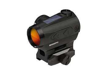 Коллиматорный прицел SIG-SAUER Мод. ROMEO4T 1x20 SOLAR BLACK (IR: 1 MOA RED DOT BALLISTIC CIRCLE QUADPLEX)(кронштейн FIX на шину PICATINNY/WEAVER) для охоты в Алматы, Казахстан