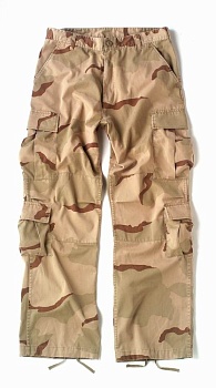 Штаны ROTHCO Мод. VINTAGE PARATROOPER (Tri-Color Desert Camo) — технические характеристики, материалы, бренд | KORGAN.KZ