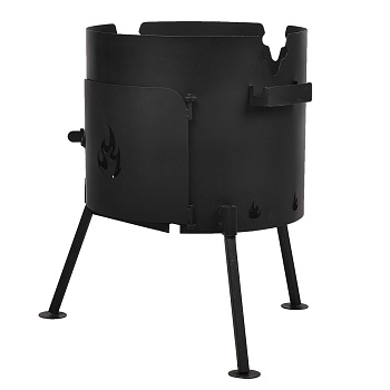 Печь под казан — гриль, барбекю или мангал для кемпинга и туризма в Казахстане