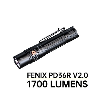 Фонарь FENIX Мод. PD36R V2.0 — налобные, ручные и кемпинговые фонари | Алматы, Казахстан